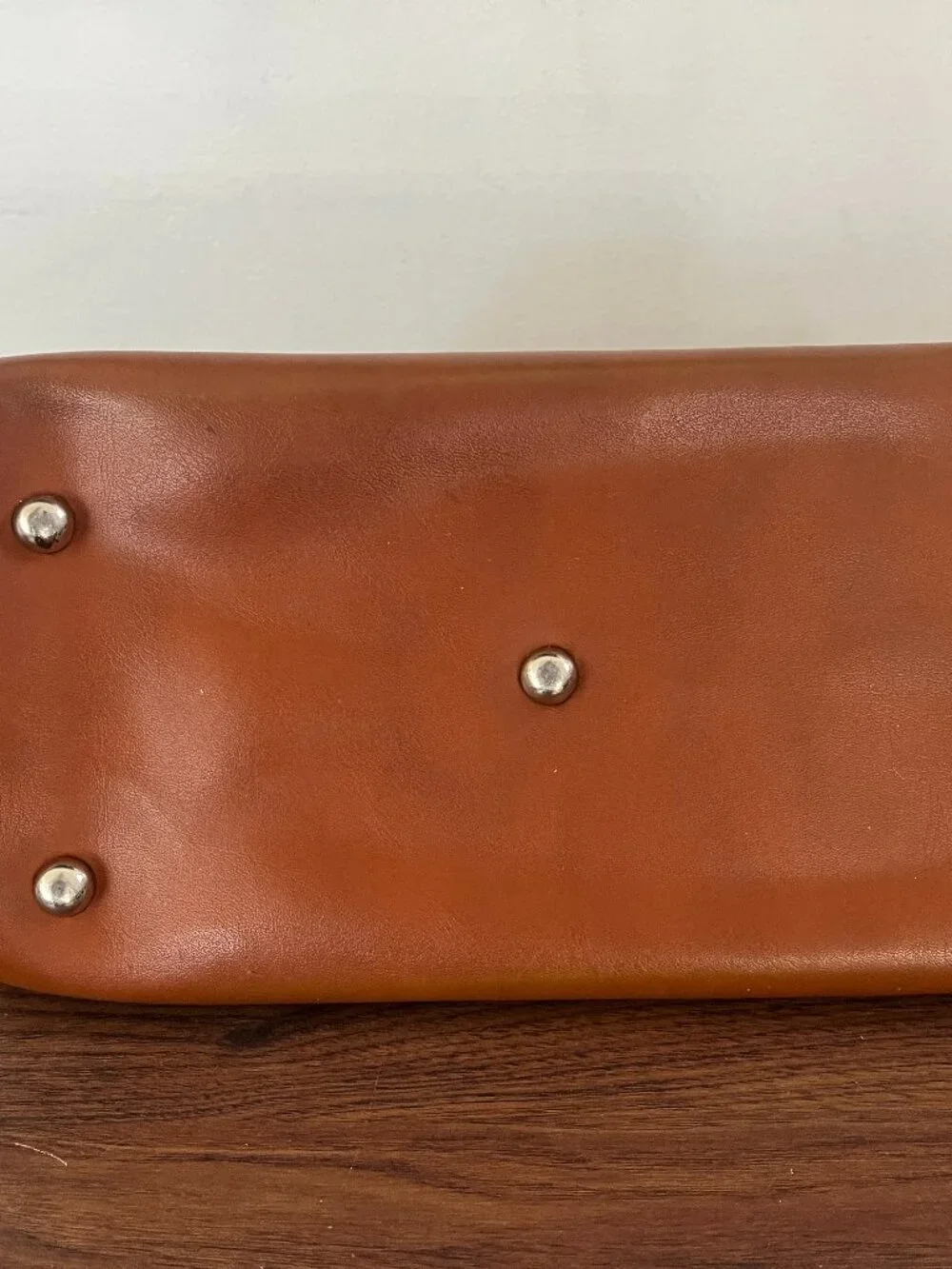 VTG Dooney Bourke Black and Brown Pebble AllWeather Leather Doctor's/Bowler Bag